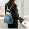 High Quality Leather Women's Backpack Anti-theft Travel Backpack Shoulder Bag CLE