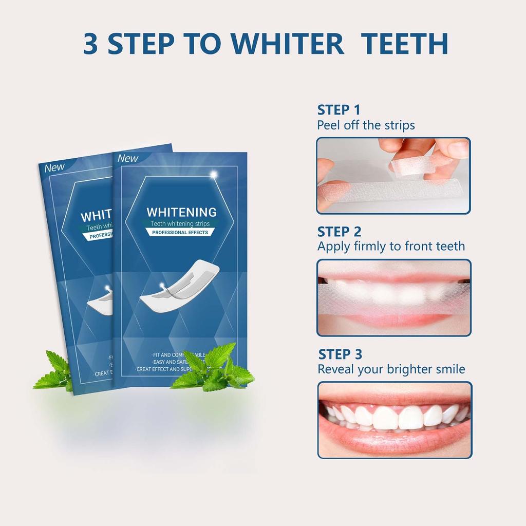 Полоски для отбеливания зубов безопасны для зубной эмали - отбеливание нечувствительных зубов - отбеливание без вреда
