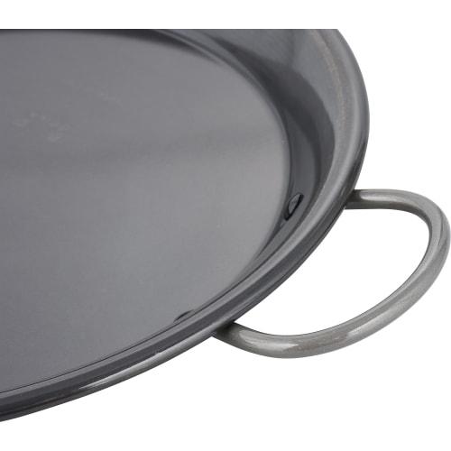 Wahei Freiz Authentic Paella Pan, 30cm, Iron, Professional Grade, Made In Japan, Mido AD-654