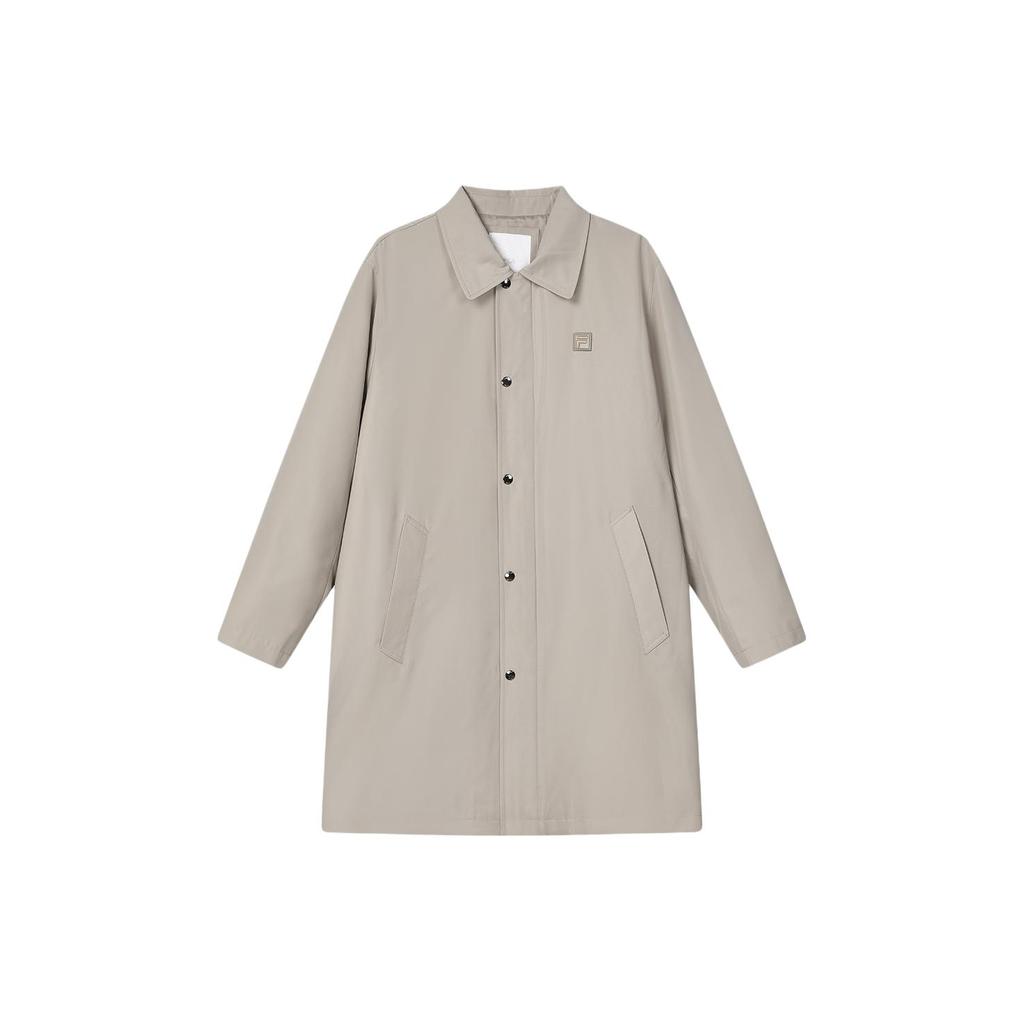 Новые куртки и пальто FILA Мужские Средний Песочный Хаки F11M415701F-LK