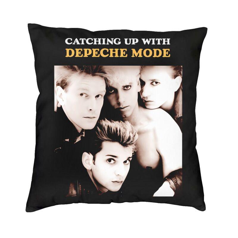 Heavy Metal Rock Band Depeche Cool Mode Throw Pillow Covers Decor Home Kawaii Cushions for Sofa Square Pillowcase