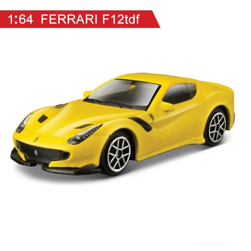 1:64 Модель автомобиля из сплава Lafarenzo 488 599 SF90 F12 Игрушечная модель автомобиля Ferrari
