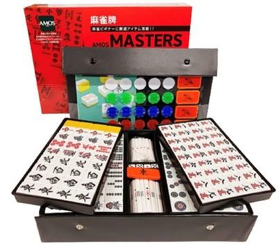 AMOS Mahjong Tiles Masters Set 28mm All 9 Types Included Japanese Riichi