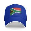South Africa Flag () Sun Baseball Cap Spring Couple Women  Custom DIY Trucker Hat Wholesale Fashion Outdoor Gym Baseball Caps