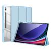 DUX DUCIS для Samsung Tab S10 Ultra S10 Lite S9 FE Plus Складной прозрачный чехол для планшета с держателем для стилуса и функцией Авто Сон/Пробуждение