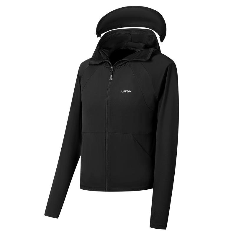 UPF50+Ice Silk Солнцезащитное женское летнее оригинальное пряжа с защитой от УФ-излучения тонкое дышащее солнцезащитное пальто