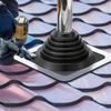 Roof Flashing Cut-to-Fit Flue Pipe Seal Flexible for Roofers