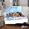 Custom Name Winx Club Friendship Party Blanket For Couch Bed Plush Cozy Fuzzy Blanket Super Soft Warm Blankets For Fall And Winter 091613