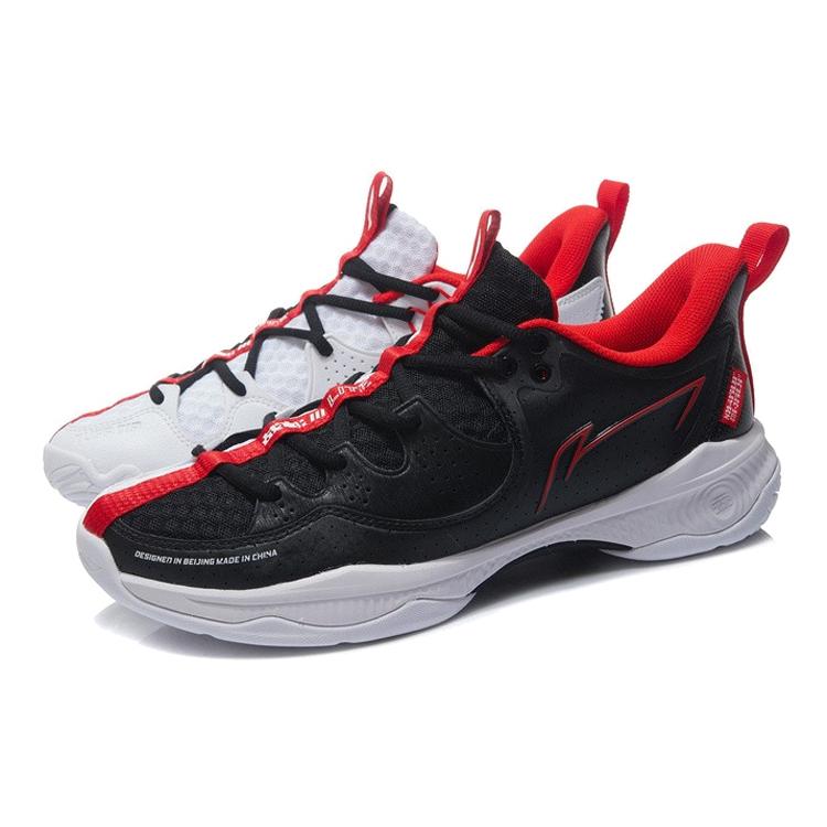 Li Ning Halberd 3 LITE LITE Сетчатая Амортизация Устойчивость к Скольжению Устойчивость к Истиранию Легкие Низкие Бадминтонные Кроссовки AYTR021-2