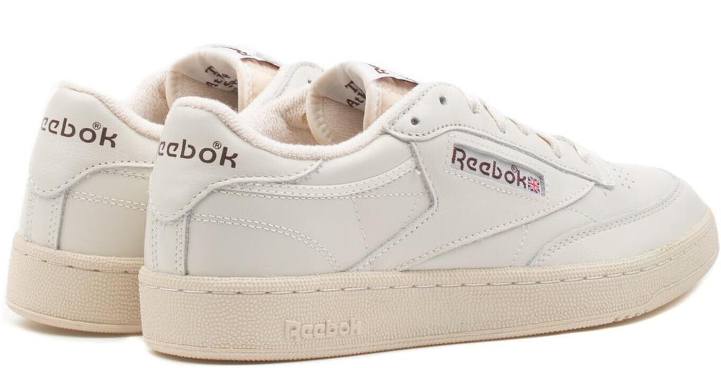 Кроссовки Reebok Club C 85 Vintage мел/алебастр/марун