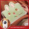 Cute Rabbit Plush Electric Hot Water Bottle