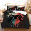 3D Game Console Printing Home Bedding Set King Size Bed Clothes Microfiber High Ranking Duvet Cover Set