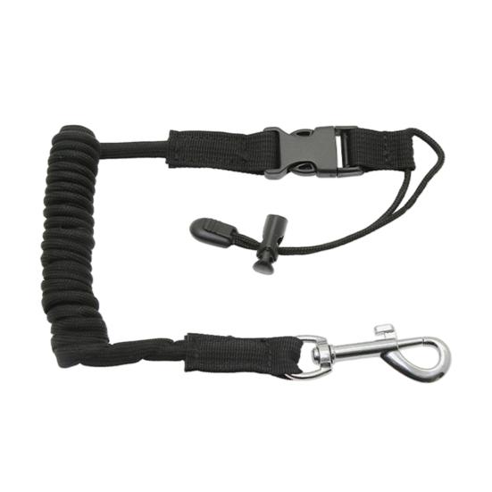 Страховка для весла каяка, прочная, выдвижная, спиральная, ремешок-шнурок, страховочный ремень, веревка от потери, для каякинга, лодочного спорта, каноэ, аксессуары для сапборда