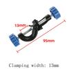 1/4Pcs Aluminum Alloy Lab Stand Clamp Holder  Laboratory Rod Clamp  Laboratory Use