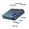 Контейнер для 5 аккумуляторов Съемный держатель Power Bank для корпуса DIY для корпуса Двойной USB-держатель для аккумуляторов 18650 для корпуса