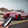 Накладка на ключ из АБС-пластика с отделкой из углеродного волокна для Alfa Romeo Giulia Stelvio 2017 2018