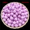 Acrylic Pine Beads 200Pcs 6 Mm Multi-color Round Beads Handmade Jewelry Making Materials Jewelry Accessories DIY Bracelet Necklace