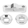 Acouto Shifter Bushing Kit Front Rear Shifter Bushing Kit Replace Aluminum Alloy Fit for Civic/Del Sol B16 B18 with B Series Engine