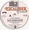 7inch Record GLEN ADAMS AFFAIR - Just A Groove EXC502 Excaliber Recor 1980 UK Soul/Funk Used