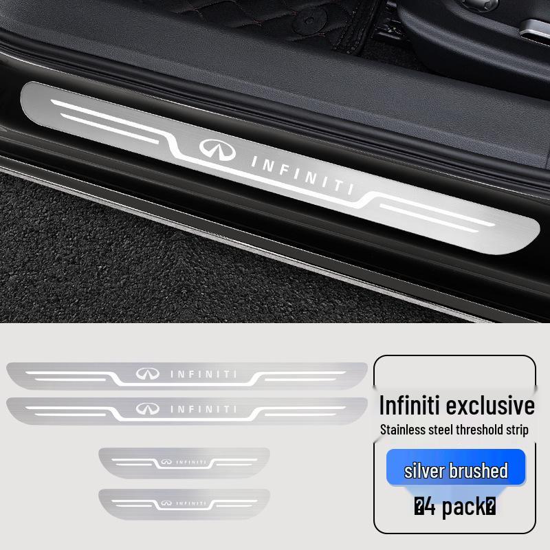 Оригинальная накладка на порог с подсветкой для автомобилей Infiniti QX50, QX60, Q80, Q70L, Q50L, FX3
