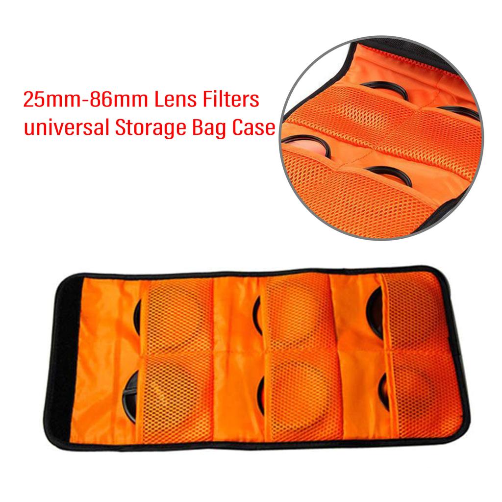 Filter Storage Bag Camera Filter Organizers Camera Filter Carrying Bag for Camera Keep Your Filters Safe from Scratches