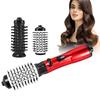 2 In 1 Rotating Electric Hair Straightener Brush Hair Curler Hair Dryer Brush Hot Air Comb Negative Ion Hair Styler Comb