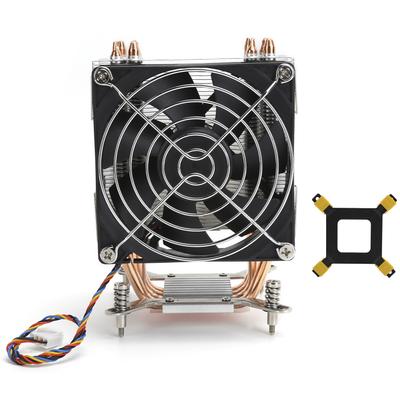 Охлаждающий вентилятор для процессорного кулера LGA2011 1366 1150 1151 1155 1156 Компьютерные принадлежности