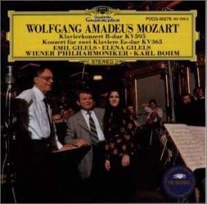 CD KARL BOEHM MOZART EMIL GILELS Mozart Piano Concerto No. 27 in B POCG90276 Deutsche Grammo 1998 Japan Classical Used