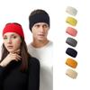 Soft Knitted Headband Wide Elastic Headband Casual Sports Hairbands  Unisex
