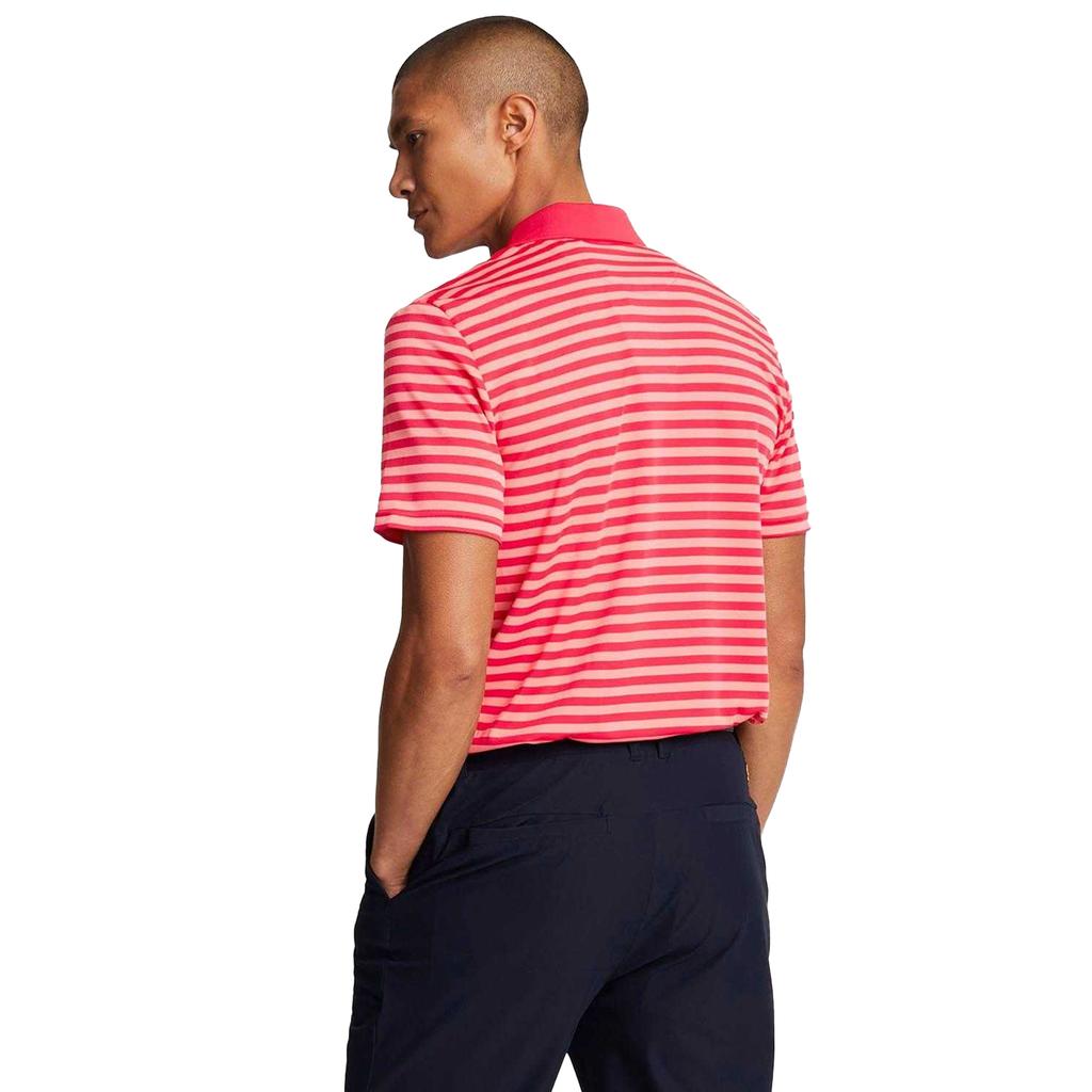 Lyle & Scott Mens Broad Stripe Golf Polo Shirt