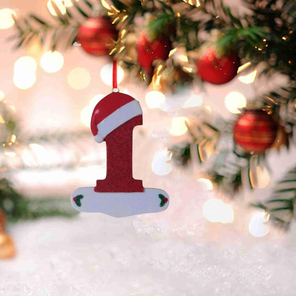 Рождественское украшение подвеска персонализированные рождественские украшения из 26 букв своими руками подвесное украшение на рождественскую елку новый год 2024