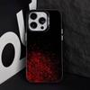 ЧЕХОЛ ДЛЯ ТЕЛЕФОНА ХЭЛЛОУИН КРОВАВЫЕ ПОТЕКИ Для iPhone 16,15,14,13,12,11,8,7,Pro,Max,Plus,Mini,XS,SE Противоударный Черный Матовый Жесткий