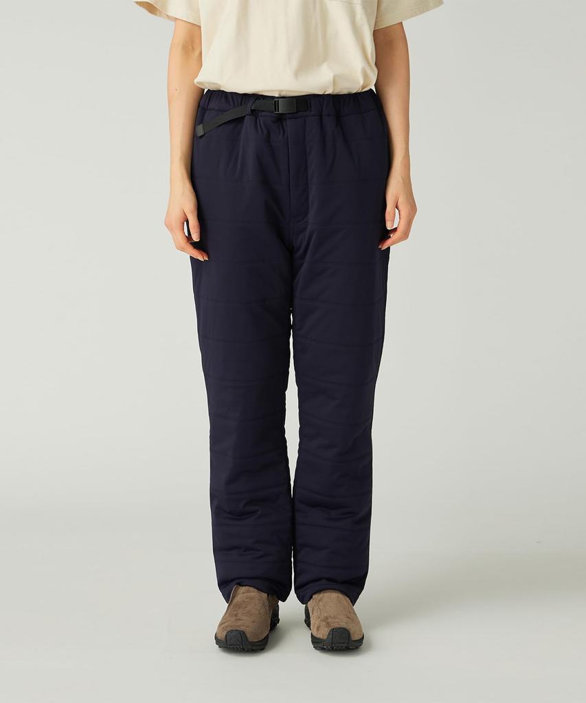 Snow Peak Flexible Insulated Pants Long and Size S PA-25AU012, Pants, Padded, Men's Women's, Navy,