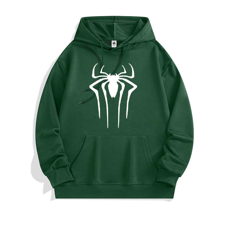 Men Women Spring Autumn Sweatshirt Spider Print Hoodie  Casual Sportwear Outdoor Harajuku Pullover