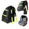 Foldable Airport Check Backpack Ergonomic Car Seat Bag Waterproof Booster Seat Travel Bag Cloth Bag for Booster Seats