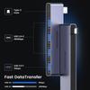 MOGOOD USB C USB C to USB Hub USB USB C Splitter with USB USB Type C Expansion Base for MacBook Surface Hub, 4-Port Adapter, 3.0 Ports, Pro/Air
