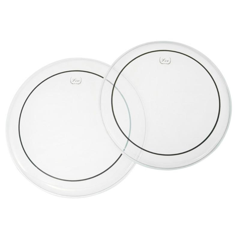 Двухслойные накладки для бас-барабана Защитные накладки для барабанных пластиков Кик-пэд Защитный аксессуар Легко установить