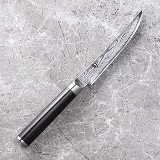 KAI Shun Classic Steak Knife Made in Stainless Model 580DM0711 120mm, Japan, Steel,