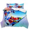 Skiing Duvet Cover Set Snow Mountain Comforter Cover Extreme Sports Game Polyester Quilt Cover Snowboard Double Queen King Size