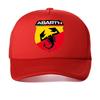 Abarth Scorpion Racing cap Unisex Women Trucker hat Classic Fashion Adjustable Baseball caps summer Mesh breathable cap Casquette