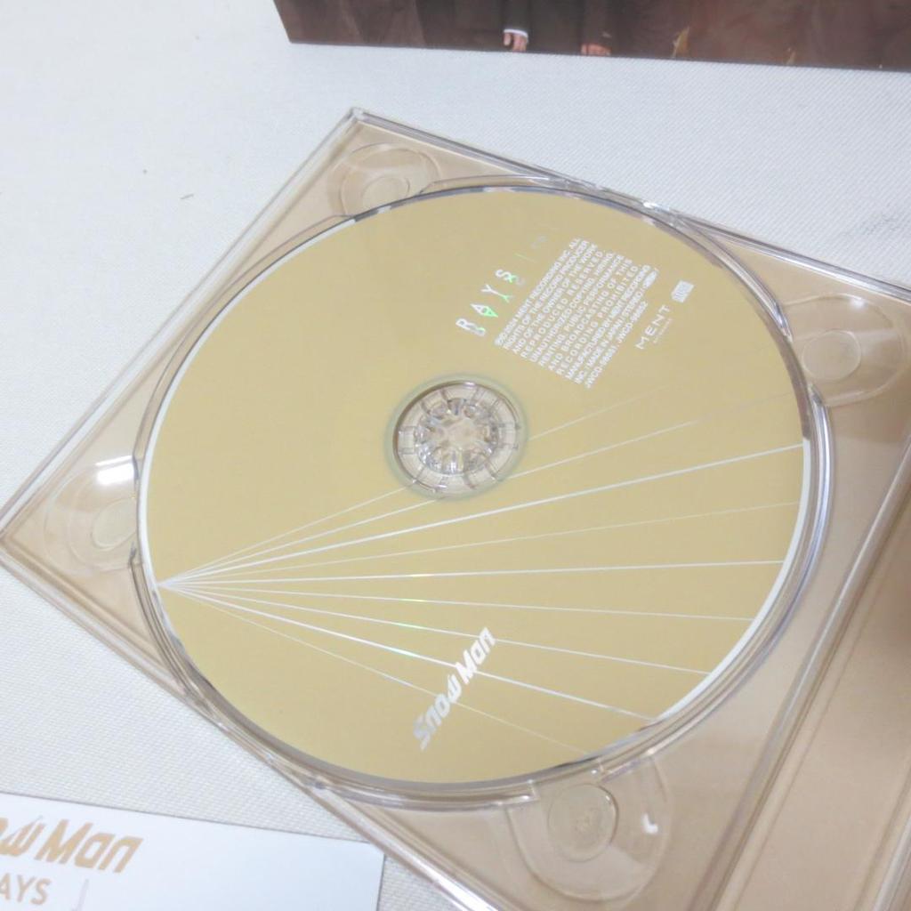 [USED] Snow Man RAYS First Edition A CD Blu-ray W850