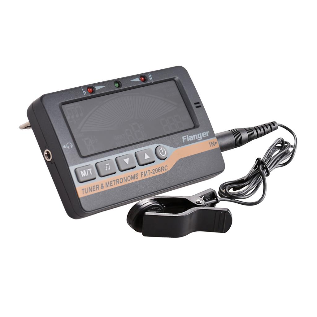 Гитарный тюнер для хроматической гитары, бас-скрипки, укулеле, цветного ЖК-экрана, портативной гитары