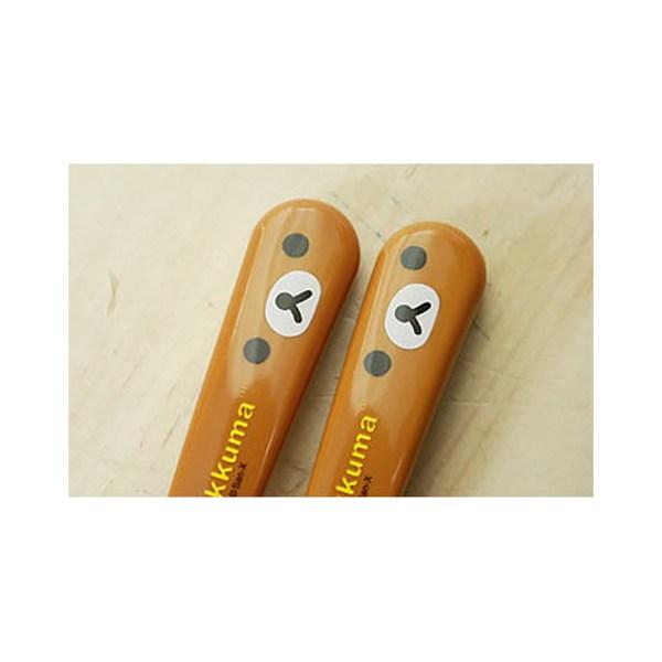 Rilakkuma Spoon Fork Set, Brown, 1 Set