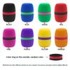 1pcs Flat Multi Color Foam Wireless Wired Microphone Sponge Cover Soft Foam Microphone Foam Windscreen for Shure Microphone