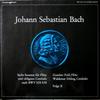 LP Record JOHANN SEBASTIAN BACH, GUNTHER POHL - Sechs Sonaten Für Flöte Und Obligat BM30SL1913 MUSICAPHON Germany Classical Used