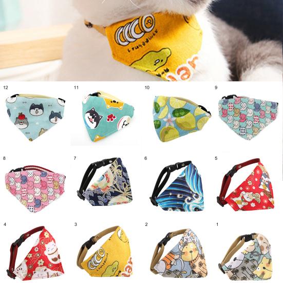Легкоочищающийся нагрудник для домашних животных, не наносящий вреда коже, шарф для щенков, аксессуары для шеи