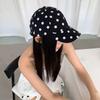 Breathable Polka Dot Baseball Cap Polyester Sun Hat Japanese Peaked Hat  Travel