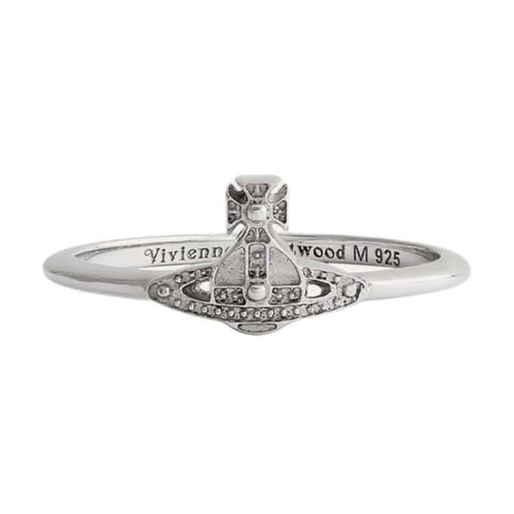 VIVIENNE WESTWOOD Кольца из переработанного серебра Унисекс Серебро 64040049-01P019-SM-PLATINUM