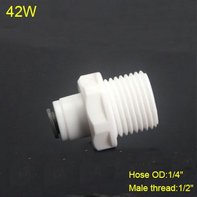 Трубка шланга 1/4" 3/8" НЗ 1/4" 1/2" 3/4" 1/8" Пластиковая трубка Быстроразъемные соединения Фитинги для разъема воды RO Система обратного осмоса