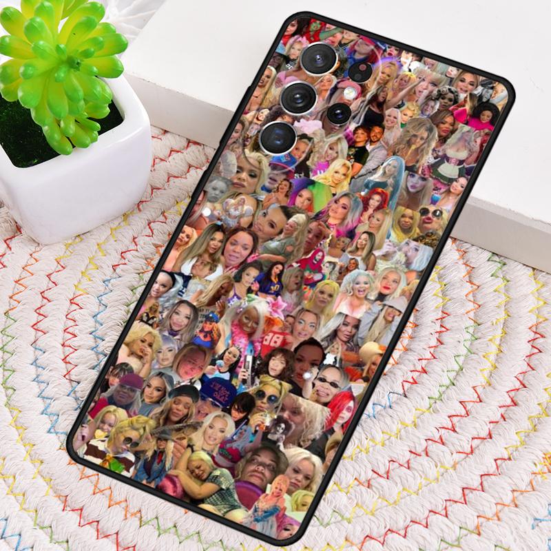 Чехол из ТПУ с изображением настроения Trisha Paytas для Samsung Galaxy note 10 pro S26 S25 S24 S23 S22 Ultra Plus S21 FE S20 Ударопрочный
